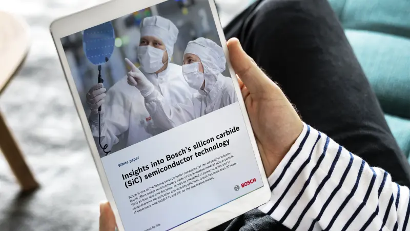 Download Bosch's SiC white paper and unlock silicon carbide insights